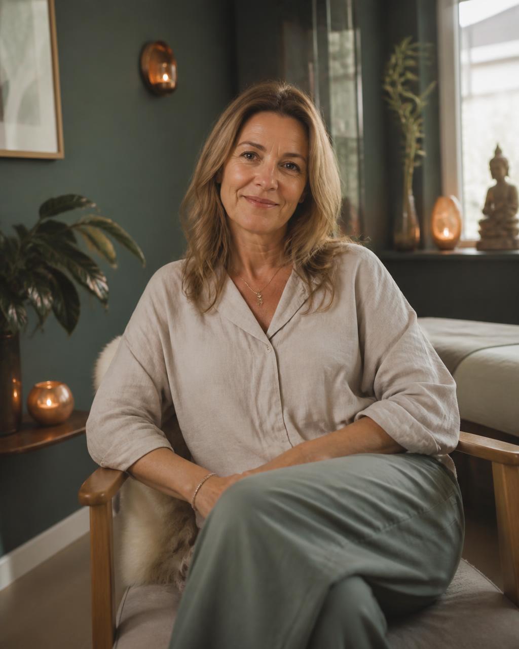 Portrett av Camilla Stenberg i klinikken